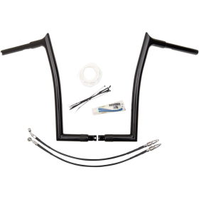 FAT BAGGERS INC. PointedTop Handlebar Kit Black 89x40.5cm Harley Davidson FLTRU / FLTRX / FLTRXS 1690-1923 15-20