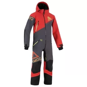 AMOQ Eclipse V2 Monosuit 20K Dk Grey/Red/HiVis