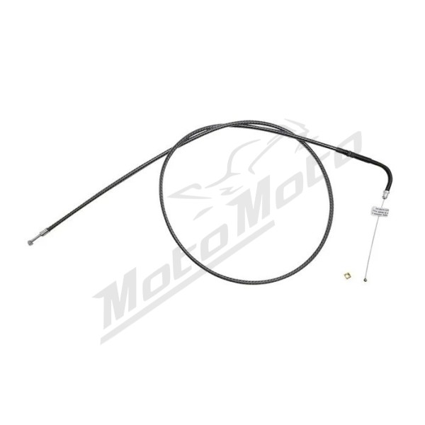 MAGNUM SHIELDING Karbon Fiber Throttle Cable Harley Davidson FLD / FLHT / FLHTCU / FLSTN / FXDBP / FXDX / FXSTB 1340/1800 96-17 126cm