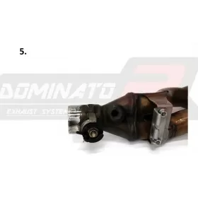 Exhaust silencer Dominator HP3 LOW LEVEL SUZUKI GSX-R 750 2008-2010