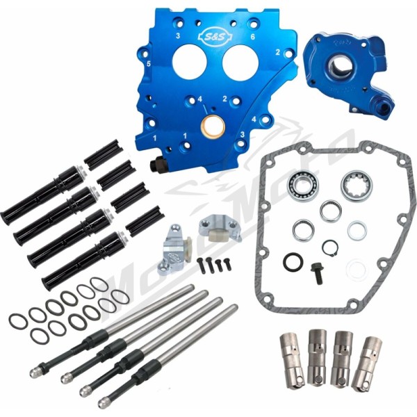 S&S CYCLE Cam Chest Kit without Cams for Chain Drive Twin Cam Harley Davidson FLHR / FLHRC 1450-1690cc 99-06