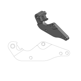 MOTO-MASTER SM Street Front Brake Caliper Adaptor 320mm BMW / Husaberg / Husqvarna / KTM / SWM 125-625 12-26