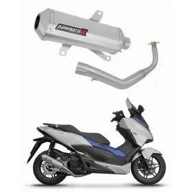 Honda NSS 125 FORZA 2017 - 2020 Full Exhaust System Collector Silencer OV G2 + dB killer