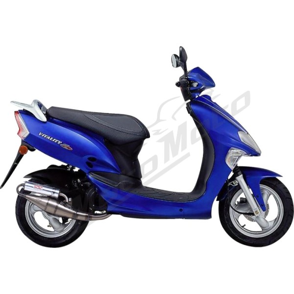 LEOVINCE Hand Made TT Exhaust System KYMCO 50 03-13