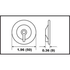 Perf anods variklio tvirtinimo dalis Suzuki/J/E 8-15HP