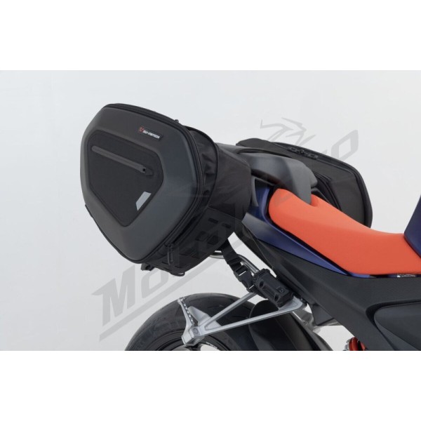 SW-MOTECH PRO BLAZE H šoninės daiktadėžės su EDGE apsauga Aprilia / Yamaha 50-660 06-25