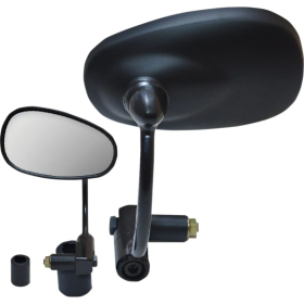 PARTS UNLIMITED Universal Bar End Mirror for 22-25,4mm Handlebars