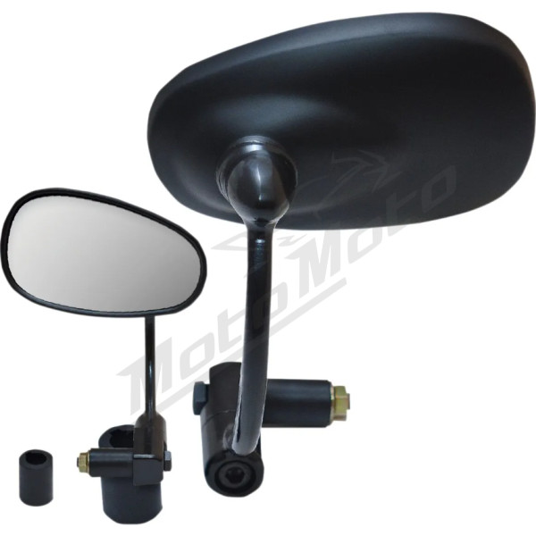 PARTS UNLIMITED Universal Bar End Mirror for 22-25,4mm Handlebars