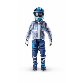 Lietaus striukė ACERBIS TRASPARENT RAIN JACKET 3.0 KID