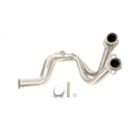 IXIL Hyperlow Full Exhaust System Stainless Steel Black / Aluminium Polished - Kawasaki Z650/Ninja 650 2020-2022 XK7356XB