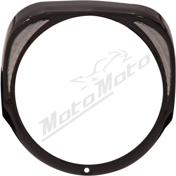 CIRO Fang® Headlight Bezels HARLEY DAVIDSON FLHT / FLHTCU / FLHTCUTG / FLHTK / FLHX / FLHXS / FLHTKSE 1690-1923 06-25