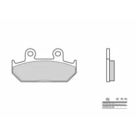 BREMBO Street Sintered Metal Brake pads front CAGIVA / HONDA 500-1500cc 1988-2002