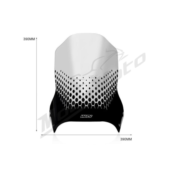 WRS TOURING Windscreen Smoke Ducati Desert X 950 ABS 22-24