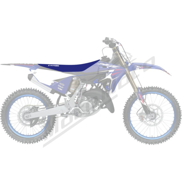Blackbird Racing Double Grip 3 Sėdynės Užvalkalas Yamaha YZ 125-250cc 22-> Mėlyna/Juoda