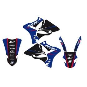 BLACKBIRD Dream Graphic 4 grafikos rinkinys Yamaha YZ125/250 2002-2014