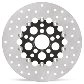 MOTO-MASTER Halo Front Floating Brake Disc Harley Davidson FLDE / FLHR / FLHTK / FLTRX / XL 883/1977 08-24