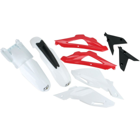 UFO White/Red Body Kit for Husqvarna TC 250-450cc 08-10
