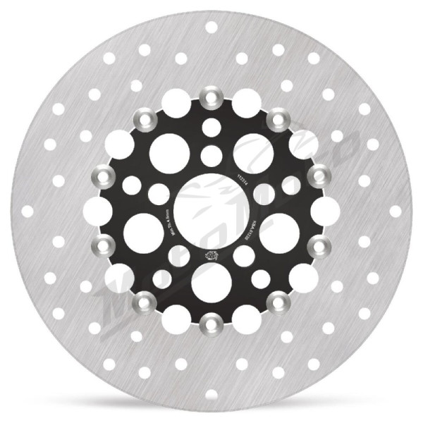 MOTO-MASTER Halo Front Floating Brake Disc Harley Davidson FLDE / FLHR / FLHTK / FLTRX / XL 883/1977 08-24