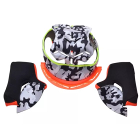 Helmet LS MX437 Inner Liner CAMO ORANGE 3XL
