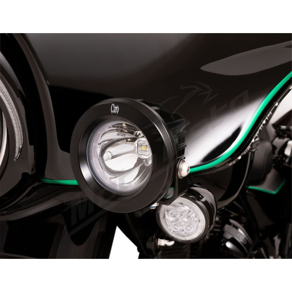 CIRO TAC-10 Light Cannons Harley Davidson FLH / FLHT / FLHX / FLHXS 1690-1923cc 14-23