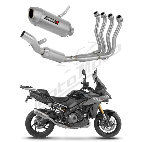 Dominator Full Exhaust System Collector Silencer S6 EX + dB killer  Suzuki GSX-S 1000 GX 2025->