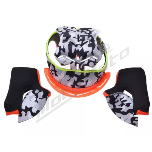 Helmet LS MX437 Inner Liner CAMO ORANGE 3XL