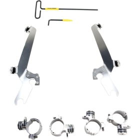 MEMPHIS SHADES HD Sportshield Trigger-Lock Complete Mount Kit Harley Davidson XL 883-1200 11-19