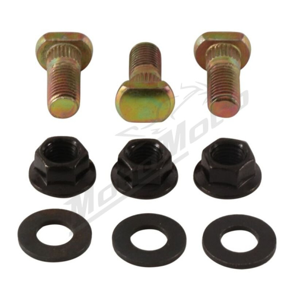ALL BALLS Rear Wheel Stud & Nut Kit Suzuki LT / LT-Z 80-90 87-25