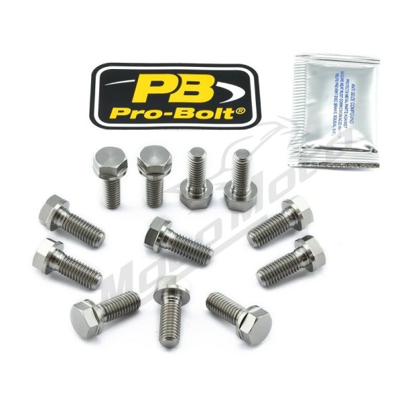 PRO BOLT Stabdžių disko tvirtinimo varžtų rinkinys Aprillia / Ducati / Polaris 748-1100cc 93-24