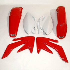 "UFO" plastikų komplektas Honda CRF250R 04-05