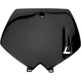 UFO Priekinio Numerio Lentelė KTM SX / XC 65cc 02-08 Juoda