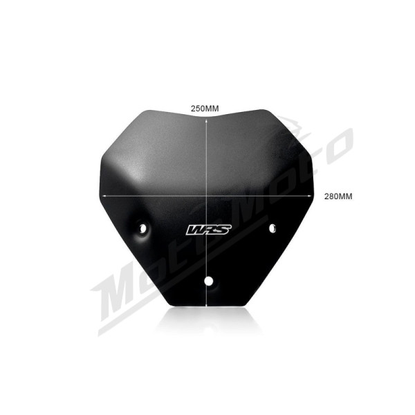 WRS BM077NO Windscreen Matt Black BMW S1000R ABS 22-24