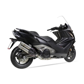 IXIL Dual Hyperlow XXL L5X išmetimo sistema iš poliruoto nerūdijančio plieno Kymco AK 550 2017-2020 XK0350XS