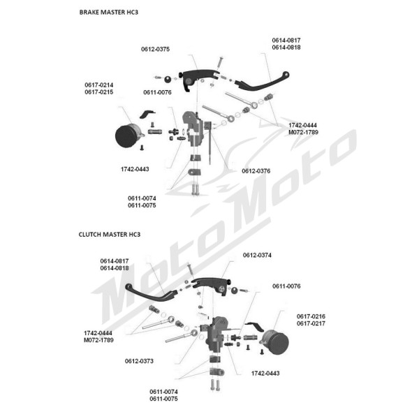 MAGURA HC3 Lever Bracket Left 