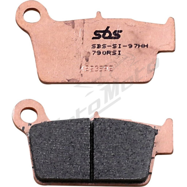 SBS RSI Offroad Racing 790RSI Sintered Brake Pads Aprilia / Beta / Fantic / GasGas / Hm Moto / Kawasaki / Sherco / Suzuki / TM Racing / Yamaha / Zero 125-550cc 01->
