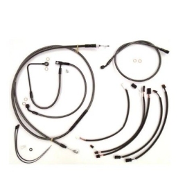 MAGNUM SHIELDING Black Pearl Handlebar Installation Kit 45.5/51cm Harley Davidson FLS / FLSTF / FLSTN 1690 16-17