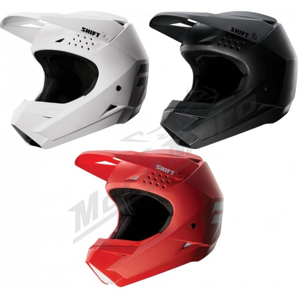 Shift WHIT3 Solid motocross helmet for kids