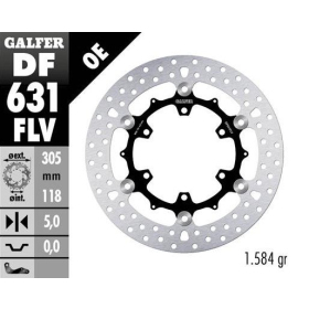 GALFER Front brake disc BMW K / R 850-1100 78-01