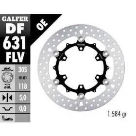 GALFER Front brake disc BMW K / R 850-1100 78-01