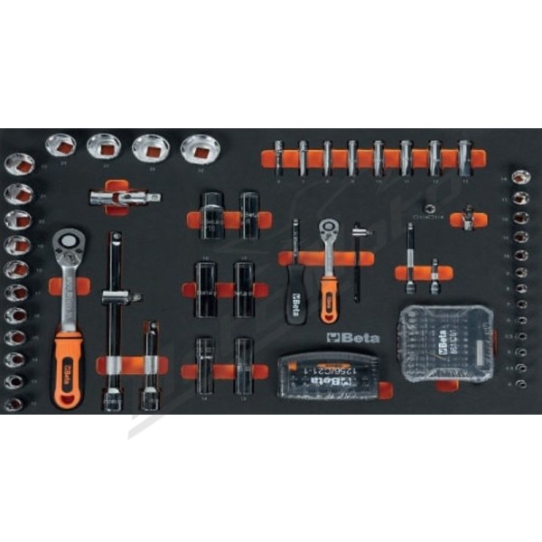 BETA RSC24L Mobile Roller Cab 7 Drawers + Assortment of 248 tools