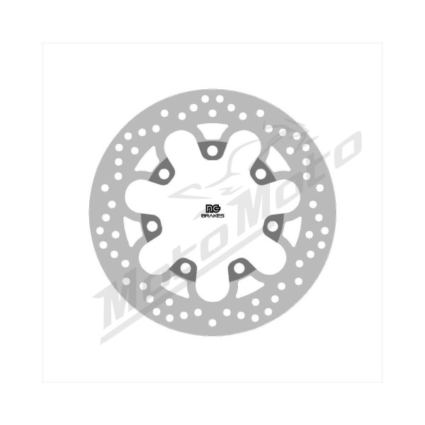 NG BRAKES Fixed Rear Brake Disc 240mm Piaggio Beverly 300-400cc 21-25