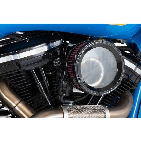 TRASK "Assault Charge" didelio srauto oro filtro kompl. Harley Davidon FLDE / FLHX / FLSL / FLTRXS / FLXR 1750-1977 17-24cc 