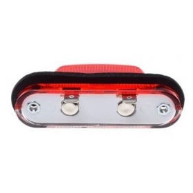 Tail light / number plate light universal with edge