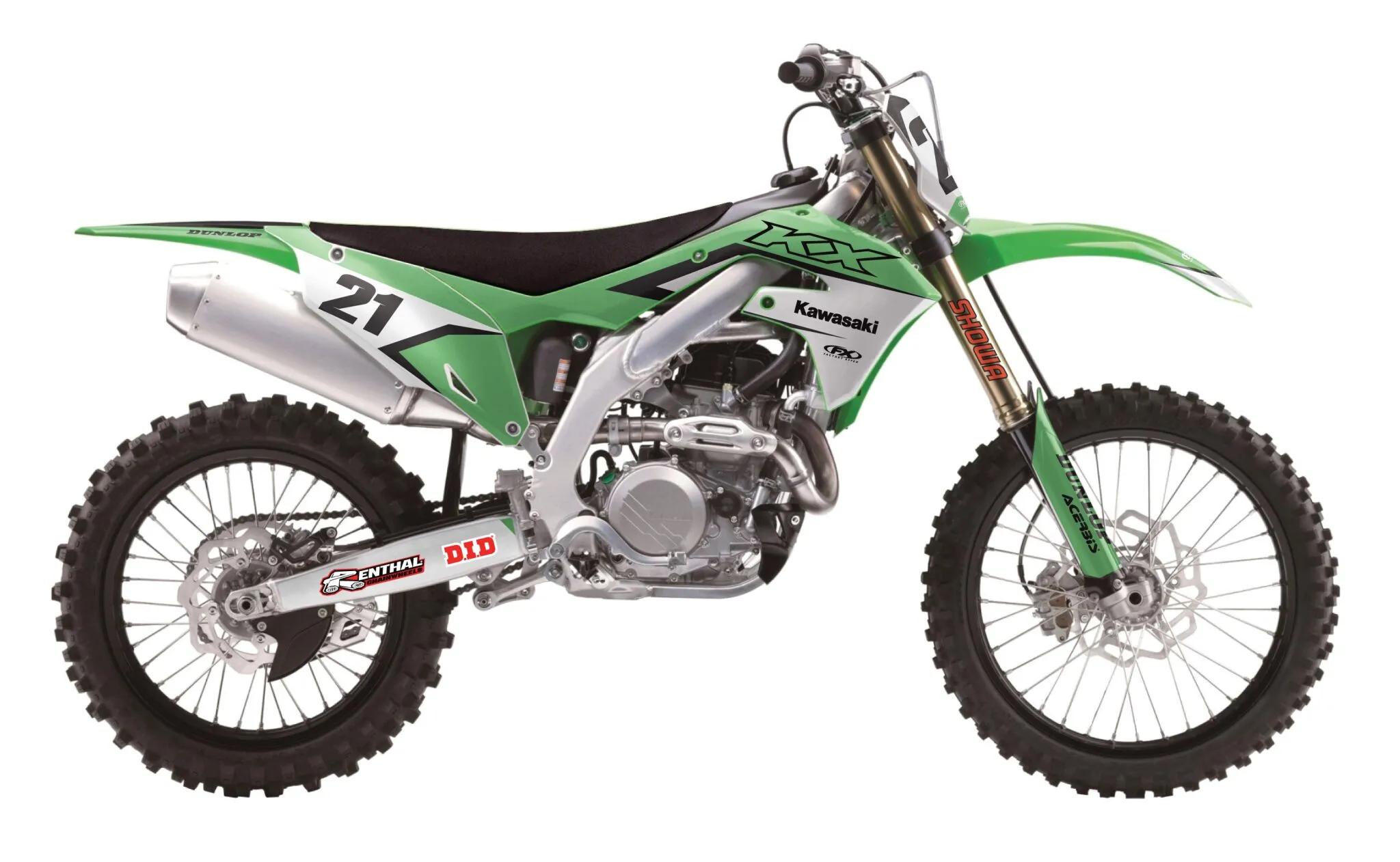FACTORY EFFEX SR2 Series Graphic Kit Kawasaki KX 85-112cc 22-25
