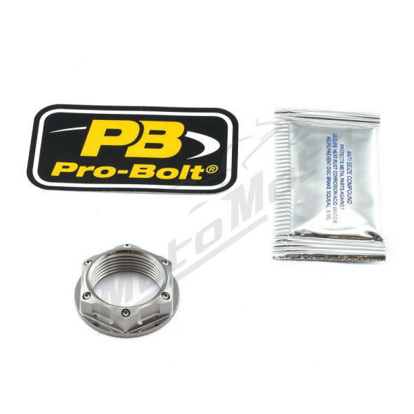 PRO BOLT Priekinio rato ašies veržlė Aprilia / Moto Guzzi / Polaris 750-1200cc 93-24