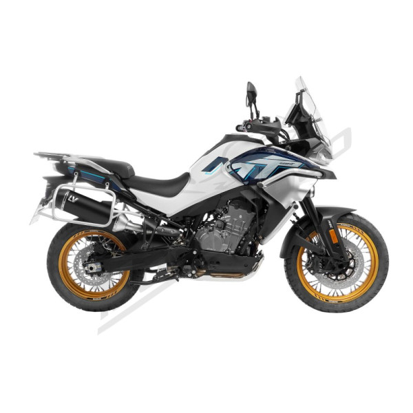 LEOVINCE LV-14 Black Edition Slip-On Muffler Stainless Steel / Carbon Fiber CF Moto / Husqvarna / KTM 790-901 19-26 