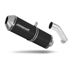 Suzuki SV 650 N 2003-2015 Exhaust Silencer Muffler OVR BLACK + dB killer