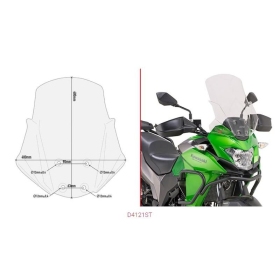 Givi windshield Kawasaki KLE300 Versys 17-22