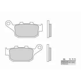 BREMBO Street Carbon Ceramic Brake pads HONDA CTX700/ SUZUKI SFV650 09-15