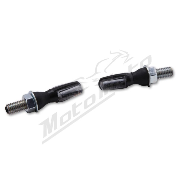 HIGHSIDER smart Spark LED TailLight/Indicator Black/Smoke 3in1 (Pair)  Aprilia / BMW / Honda / Kawasaki / KTM / Suzuki / Triumph / Yamaha 125-1300cc 77-25